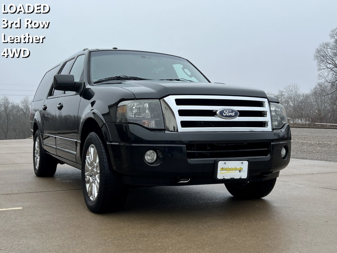 Black 2011 Ford Expedition Max 4WD SUV / Crossover Automatic
