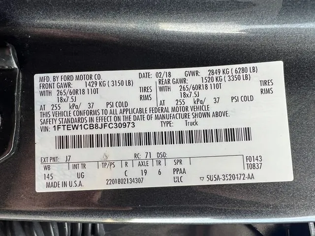 2018 Ford F150 - 1FTEW1CB8JFC30973 - Image #52