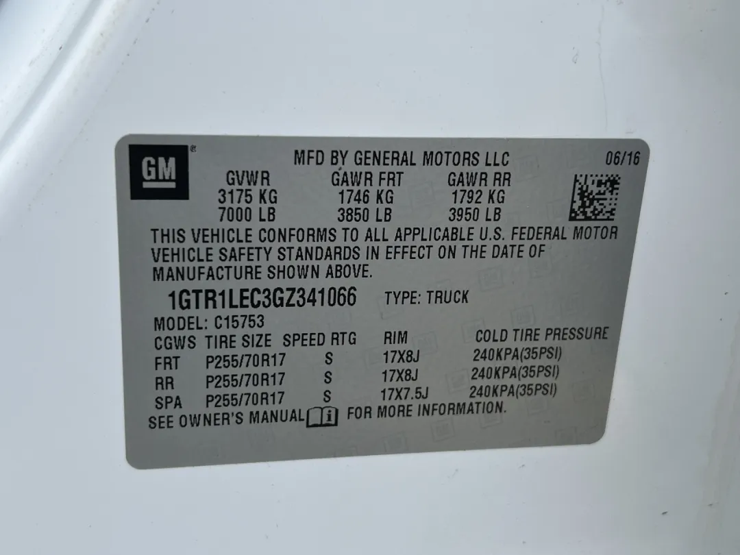 2016 GMC Sierra 1500 - 1GTR1LEC3GZ341066 - Image #42