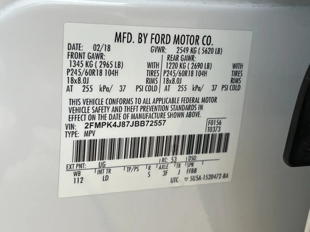 2018 Ford Edge - 2FMPK4J87JBB72557 - Image #49