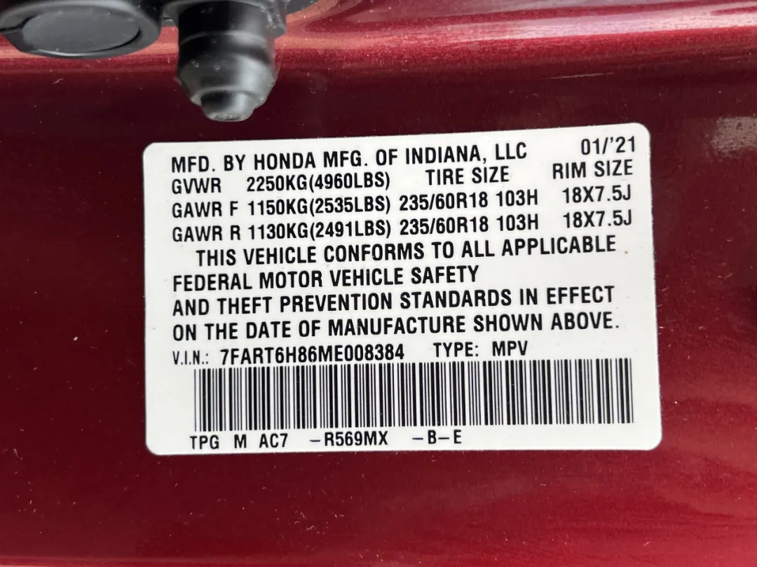 2021 Honda CR-V - 7FART6H86ME008384 - Image #44