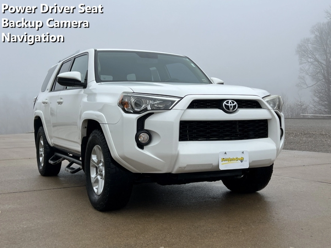 White 2014 Toyota 4Runner SR5 SUV / Crossover 4X2 Automatic