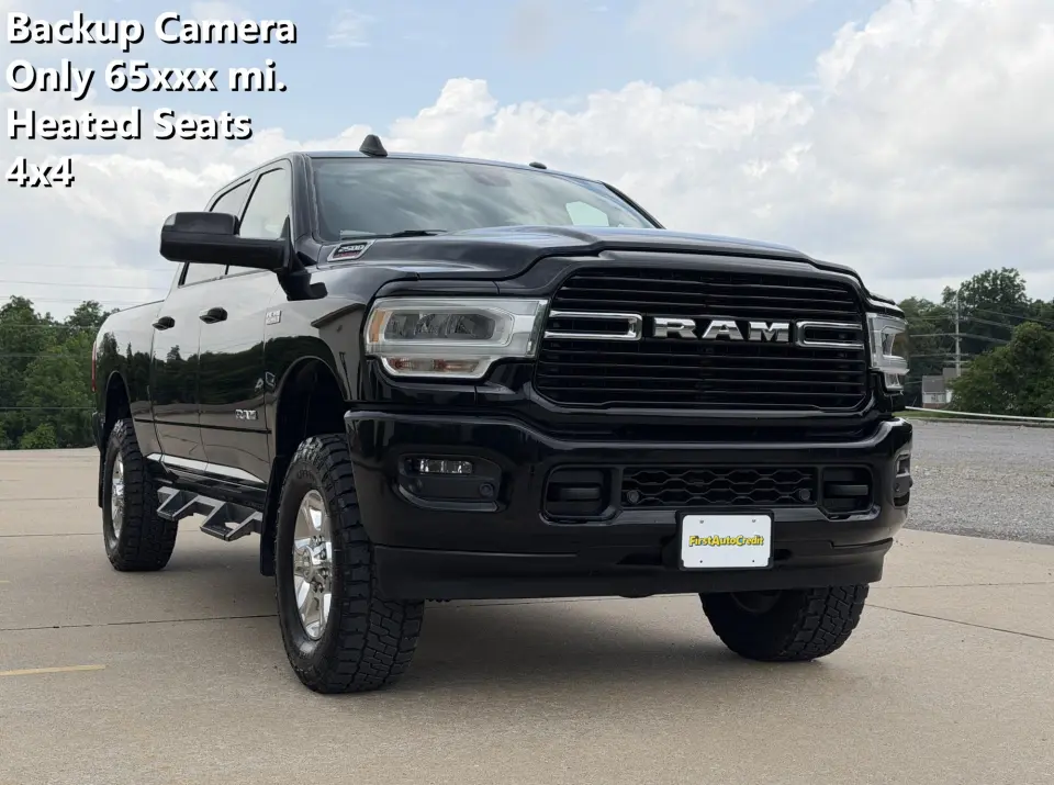Black 2019 RAM 2500 Pickup Truck Four-Wheel Drive Automatic